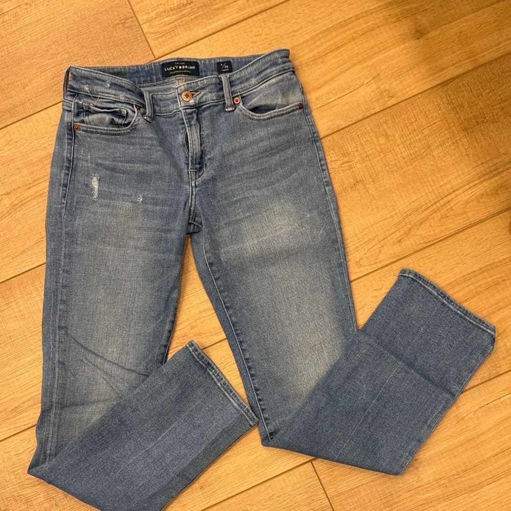 Lucky Brand Women's Classic Blue Straight Leg Jeans
